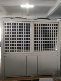 Máy bơm nhiệt bể bơi tráng phủ Matel / Máy làm lạnh nước COP cao 100kw